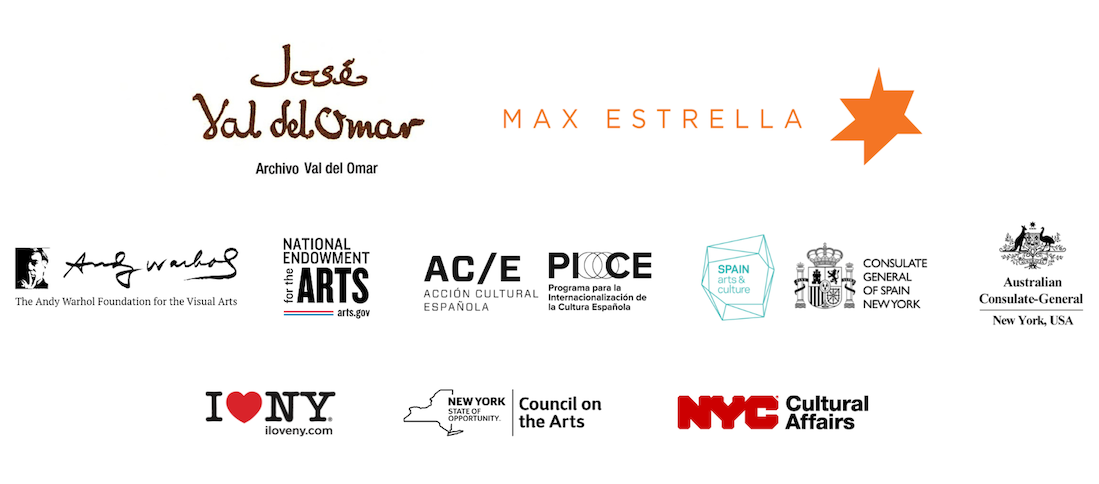 Val del Omar support logos 
