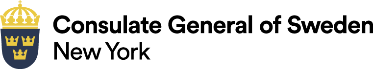 Logo for the Consulate General of Sweden in New York